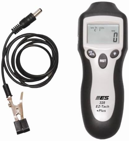 ES Electronic Specialties 328 EZ Tach Plus Digital Tachometer: 0-20000 RPM for 2 & 4 Cycle Motors, Wireless/Inductive Pickup, Backlit LCD, Flashlight, Handheld Meter for Small Engine & Auto Use image 5