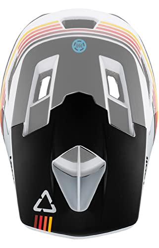 Visor MTB Gravity 4.0 Leatt V23 blanc protection solaire et projections