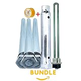 ONENESS 369 3 Set Suburban RV Anode Rod and Element with Wrench Socket Removal Tool Bundle Kit