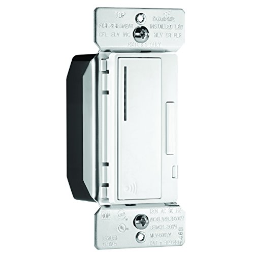 Switches Eaton’s Wiring Devices RF9540-NDW Aspire 600W All Load RF Smart Dimmer System Master, White SmartThings Compatible Switches Eaton’s Wiring Devices RF9540-NDW Aspire 600W All Load RF Smart Dimmer System Master, White SmartThings Compatible