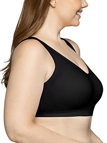 Image of Vanity Fair Women's Wireless Beyond Comfort Bra with Seamless Back (34B-44DD)
