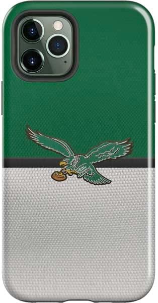 Skinit Impact Phone Case Compatible with iPhone 12 Pro Max - Officially Licensed NFL Philadelphia Eagles Retro Logo Design