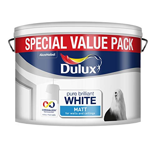 Dulux Matt Paint 7 L - Pure Brilliant White