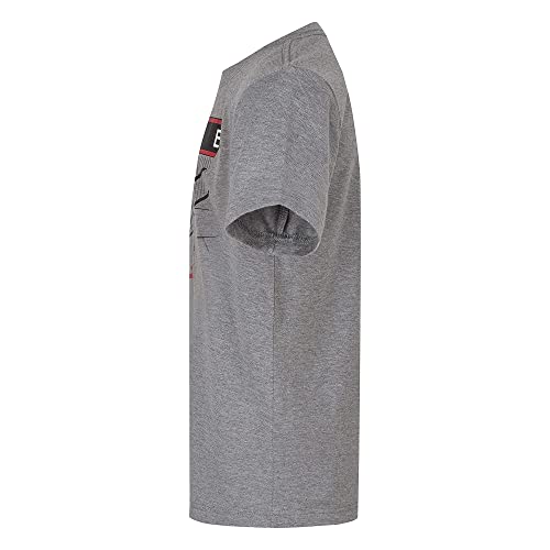 Jordan Boy's Flight History Tee (Big Kids) Carbon Heather SM (8 Big Kid)2