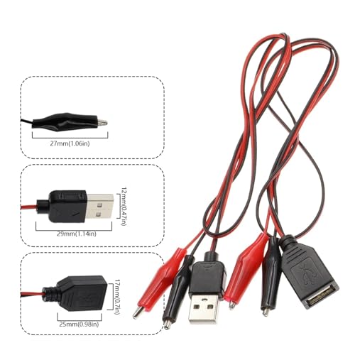 Pince de test crocodile USB pour eviter les soudures de circuits - 6