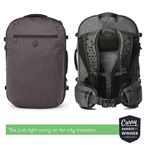 Tortuga Men's Setout 45L - Max-Size Carry On Travel Backpack (Heather Grey)