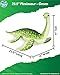 Real Planet Dinosaur Plush Toy - Realistic Stuffed Animal Gift for Kids All Ages, Jurassic Plesiosaurus, Christmas Birthday Gifts, Green Plesiosaurus (23.5