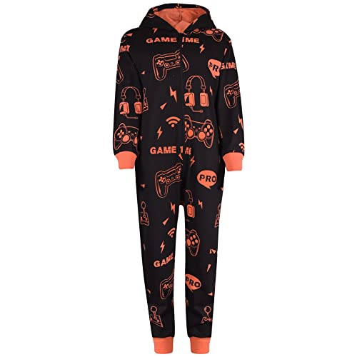 Combinaison pyjama une pièce enfant noir 2-3 ans vêtement nuit A2Z
