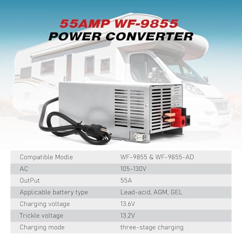 Image of 55 Amp RV Power Converter (WF-9855-AD)