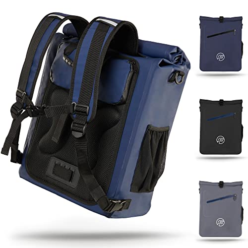 Forrider 3in1 Fahrradtasche für Gepäckträger mit Rucksack Wasserdicht...