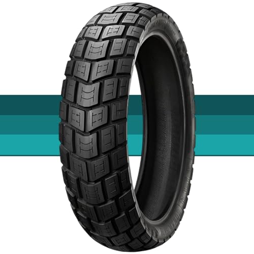 140/70-17 Motorradreifen 72S, 140/70/17 Schlauchlos Motorradreifen, Geländetauglich Pannensicher Hochgriffig Verschleißfest für Scooter und Dual-Sport