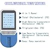 Misuratore multifunzione 5 in 1 per il monitoraggio dei lipidi, kit per il test del colesterolo, misuratore per il test di HDL, trigliceridi e colesterolo con 25 strisce reattive, risultati rapidi