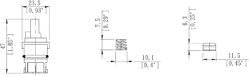 Dura Faucet DF-RK400 RV Cartridge Kit for Acrylic Knobs