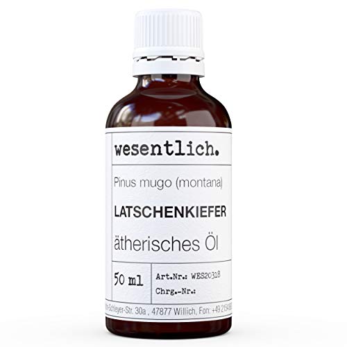 Latschenkieferöl wesentlich. 100% naturrein, 50ml