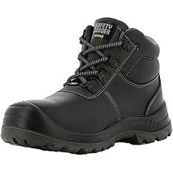 Botas De Seguridad Safety SAFETY JOGGER Zapato de Seguridad 41 EU - Bestboy - Zapato de Trabajo con Puntera de Acero S3 Hombre o Mujer, Suela de Acero Antideslizante y Resistente a los Pinchazos, Repelente al Agua y Aceite