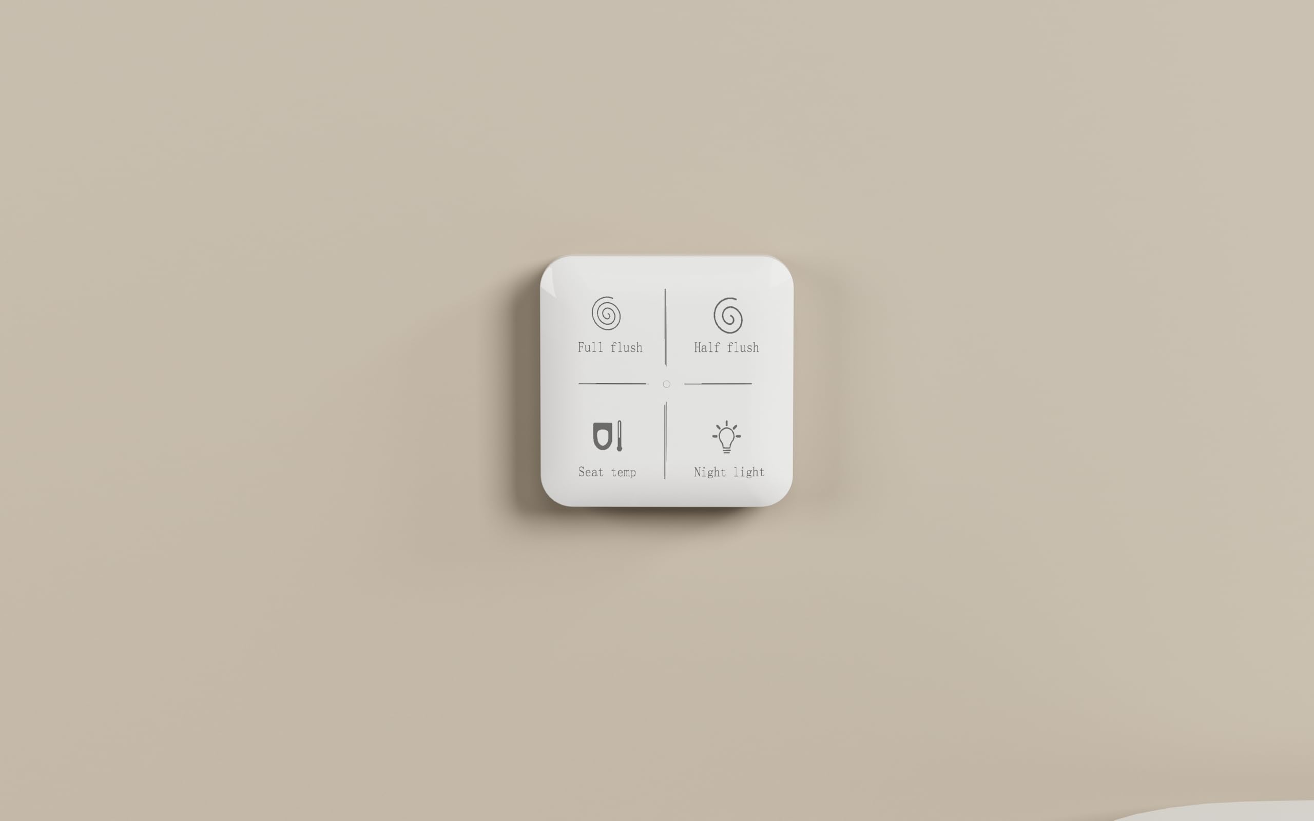 MEJE Inodoro automático inteligente con asiento de inodoro con calefacción, doble descarga integrada, drenaje de pared, lavado de pies, calefacción de asiento, mando a distancia, luz nocturna, color