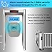 XNYEOV Security Tags White Clothing Security Hard 8.2MHz Tags Bags Retail EAS Hard Tags - Pack of 100