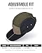 CLAPE 5 Panel Hat for Men, Curved Brim UPF50+ Sun Hats Quick Dry Outdoor Sports Running Hat Baseball Cap