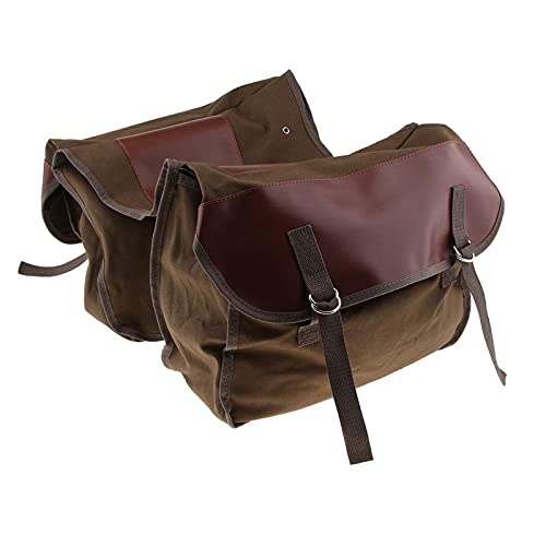 Sacoche arrière vintage pour vélo marron idéale pour le vélotaf urbain