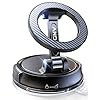 Car Phone Holder for Magsafe [78+LBS Strongest Suction & 2400gf Strongest Magnetic] 360° Adjustable Car Phone Mount, Cell Phone Holders for Your Car for All Smartphones & All Car Models (Carbon Fiber)