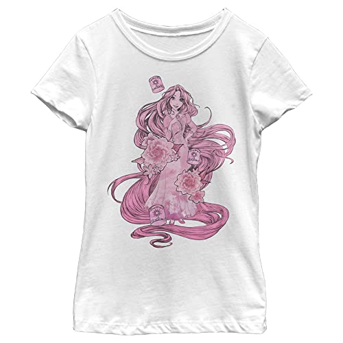 Disney Girl's Tonal Rapunzel T-Shirt