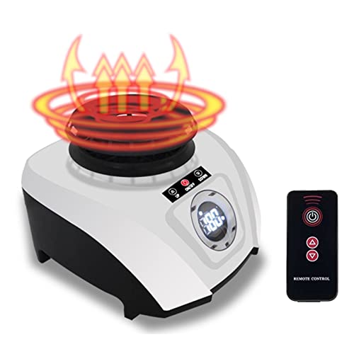 Electric Clothes Dryer with Remote Control, 900W Energy-Efficient Clothes Airer Drying Machine PTC Heater with 180min Adjustable Timer, Dryer Unit for House Laundry (Color : 900W)