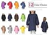 EVGVAT Kids Art Smock Long Sleeve with Pocket Child Chef Bib Apron for Kitchen Cooking Painting (Black, Large(8-12years)) #2