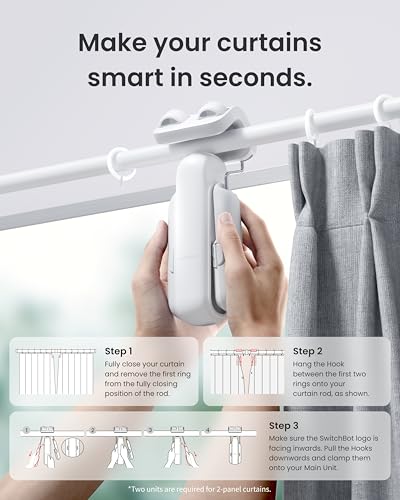 Smart Curtain Rod Opener WiFi