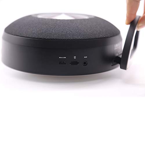Haut-parleur Bluetooth basse profonde et caisson petit canon en acier - 4