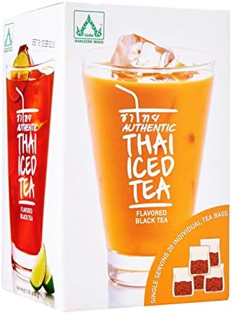 Authentic Thai Iced Tea Flavored Black Tea,23 tea bags