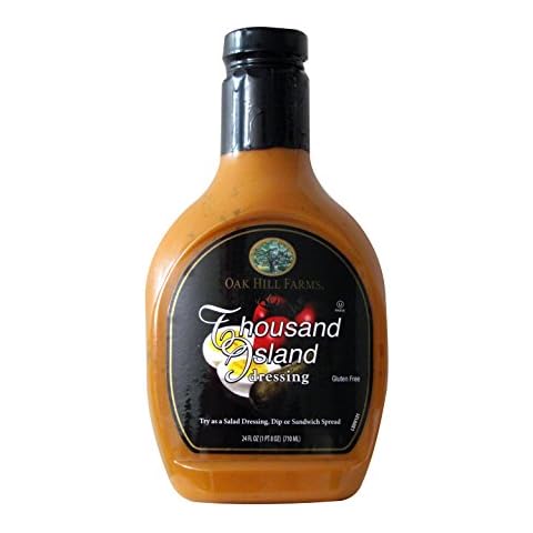 Oak Hill Farms Salad Dressings, Thousand Island, 24 Ounce (Pack of 6) Cover