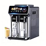 Macchina per il ghiaccio da banco a tripla funzione: cubetti, ghiaccio tritato e dispenser di acqua refrigerata, produzione giornaliera di 15 kg, 12 cubetti di ghiaccio in 9 minuti, frullati in