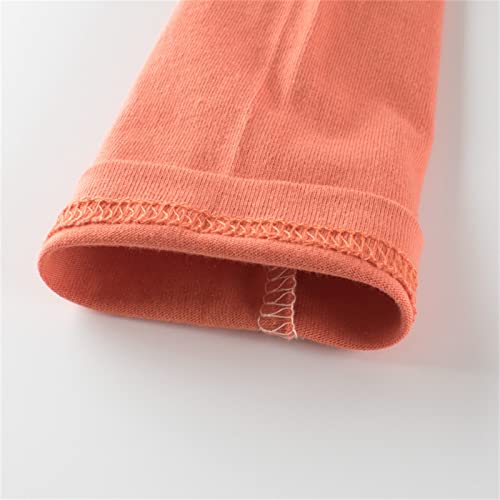 Camiseta térmica de manga comprida para meninos e meninas, estampa de desenho animado, manga comprid