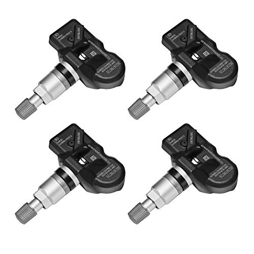 BDFHYK TPMS Sensor 433 MHZ Programmed Tire Pressure Sensor Compatible with BMW Audi Aston Martin OE# 36236798726 7PP907275F 4F0907275D AD43360671BA