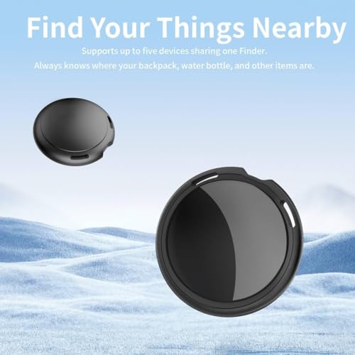 Image of 2 Pack Mini GPS Trackers for Vehicles Work with Find My (iOS Only) Real Time Car Tracker Tags Hidden Car Locator Tracking Device Global Coverage No Monthly Fee or Subscription No SIM Card Required