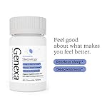 Genexa Sleepology for Adults | Melatonin Free Sleep Aid | Promotes Rest | Natural Vanilla & Lavender Flavor | Certified Organic & Non-GMO | Homeopathic Remedy Made Clean | 60 Chewable Tablets​ - Image 2