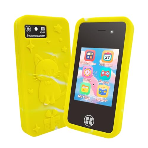 Téléphone portable enfants 16GB avec écran tactile 3 pouces pour garçons et filles