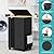 BlissTotes Laundry Basket Laundry Hamper with Lid, Collapsible Slim Laundry Hampers, Laundry Bin, Clothes Hamper Basket with Internal Support & Wheels & Handles for Bathroom, Bedroom (75L, Black)