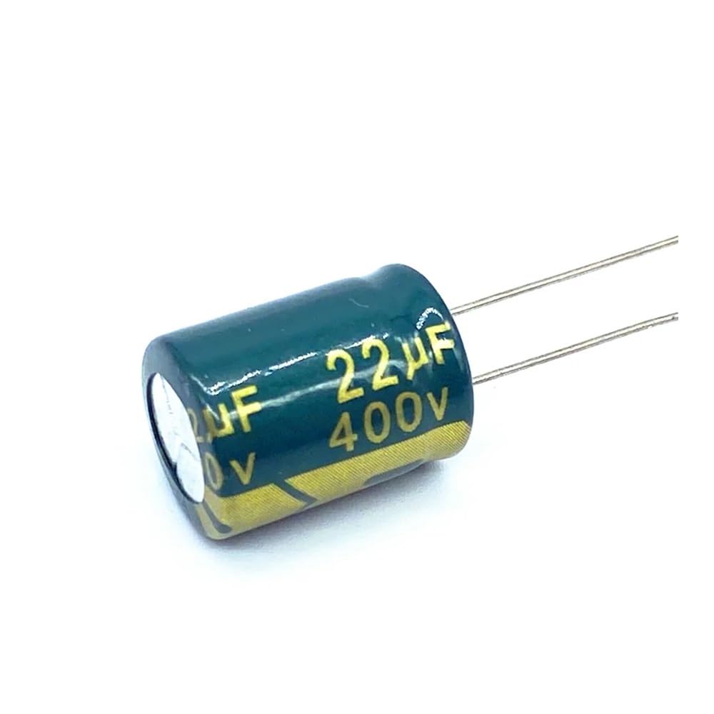 AARTERZZA 110pcs/lot 22UF high Frequency Low impedance 400V 22UF Aluminum electrolytic Capacitor Size 13 * 17mm 20%