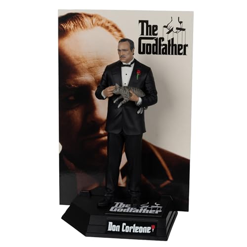 McFarlane The Pate Movie Maniacs Paramount - Statuetta di Don Corleone, 17 cm