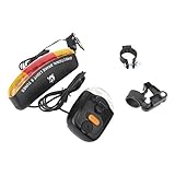 Anty-ni 7-LED Clignotant Feu de Freinage Klaxon de 8 Mélodies pour Vélo