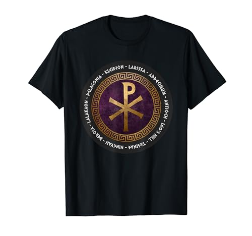 Photo de L’Empire byzantin combat Constantinople Chi Rho Symbole T-Shirt