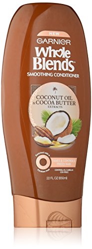 Garnier Whole Blends Conditioner with Coconut Oil & Cocoa Butter Extracts, 22 fl. oz.