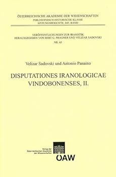 Paperback Disputationes Iranonolgicae Vindobonensis, II Book