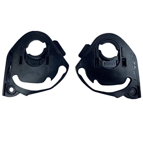 Base visière casque FF353 FF800 plaque latérale plastique rechange