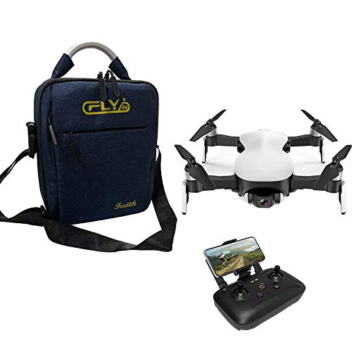 Weiß RC Drone C-Fly Faith FPV 5G WiFi 4K High-Definition Kamera GPS Brushless Hover 3-Achsen RC Drone mit Tasche und Batterie, Fernbedienung