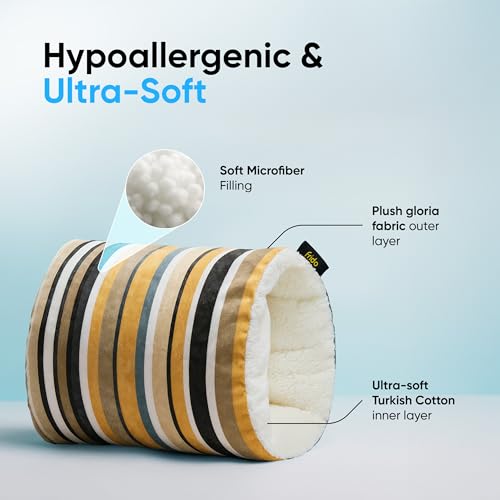 Image of Frido Cradle Arm Baby Feeding Pillow | Ergonomic Support for Nursing, Bottle Feeding & Soothing | Hypoallergenic Fabric & Microfiber Padding | Comfort for Baby & Reduces Arm Fatigue for Mom | Yellow