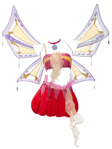 Micotaku Winx Club Enchantix Musa Women's Cosplay Costume with Wings