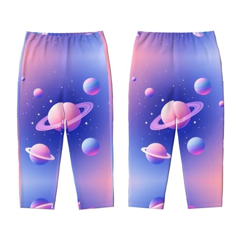 Pajama Pants Pajama Bottoms with Elastic Waistband Sleepwear Lounge PantsUniverse Starry Sky Planet3