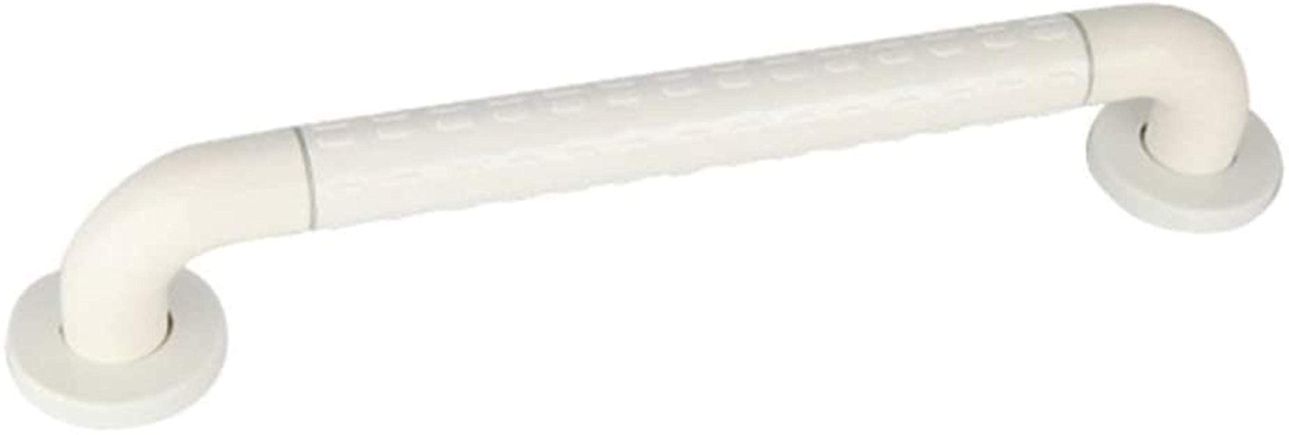 Maniglioni di supporto per handicap bar assistivo bagno corrimano di sicurezza maniglia senza barriere vasca da bagno ringhiera antiscivolo accessori per anziani disabili, bianco, 58 x 9 cm